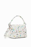 Kleine tas met verfspatten - WHITE - U