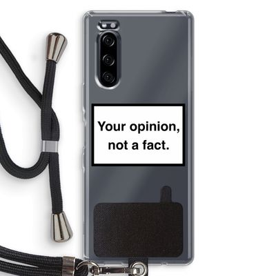 Your opinion: Sony Xperia 5 Transparant Hoesje met koord