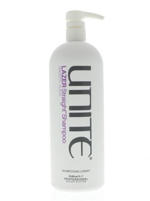 Unite Cleanse & Condition Lazer Straight Shampoo 1000ml | Voor Krullend Haar