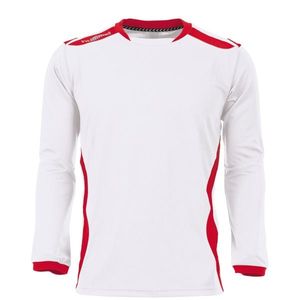 Hummel 111114 Club Shirt l.m. - White-Red - S