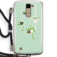 Hang In There: LG K10 (2016) Transparant Hoesje met koord