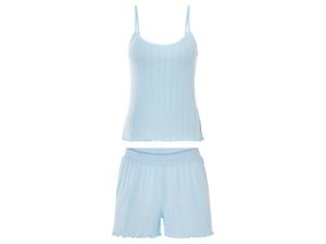 esmara Korte dames pyjama (Blauw, XL (48/50))