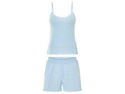 esmara Korte dames pyjama (Blauw, M (40/42))