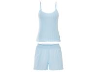 esmara Korte dames pyjama (Blauw, XS (32/34))