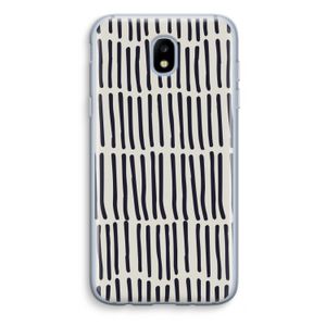 Moroccan stripes: Samsung Galaxy J5 (2017) Transparant Hoesje