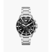 Emporio Emporio Armani Diver chronograaf quartz herenhorloge met zwarte wijzerplaat AR11360