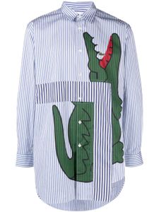 Comme Des Garçons Shirt x Lacoste chemise à imprimé - Blanc