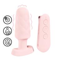 Loveline by Shots Velvet - Afstandsbediening Vibrerende Plug - Roze