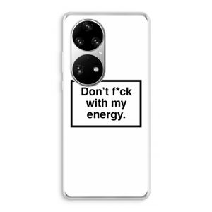 My energy: Huawei P50 Pro Transparant Hoesje
