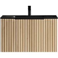 Xellanz Ribella Badkamer Onderkast 80x45.2cm - Naturel Eikenhout