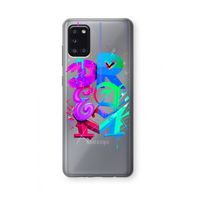 Dream: Samsung Galaxy A31 Transparant Hoesje