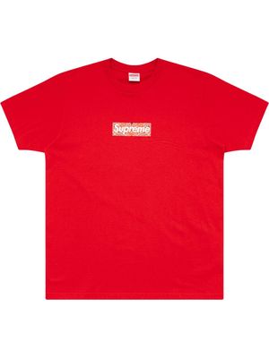 Supreme t-shirt à logo imprimé - Rouge