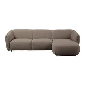 by fonQ Soft Hoekbank met Chaise Longue Rechts - Taupe