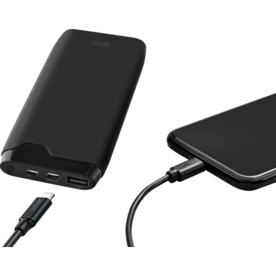 Azuri Slim Powerbank Azuri + USB-C 10.000 mAh