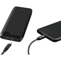 Azuri Slim Powerbank Azuri + USB-C 10.000 mAh