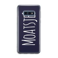 Moatsje!: Samsung Galaxy S10e Transparant Hoesje