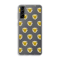 Leeuwenkoppen: Samsung Galaxy S21 Plus Transparant Hoesje