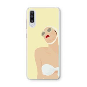 Summer: Samsung Galaxy A70 Transparant Hoesje