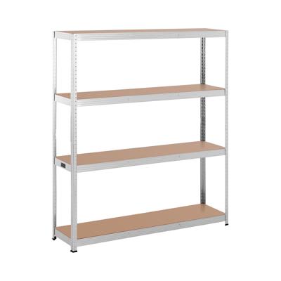 Stellingkast - 160 x 40 x 180 cm - voor 4 x 150 kg - Grijs