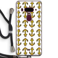 Musketon Anchor: HTC U12+ Transparant Hoesje met koord