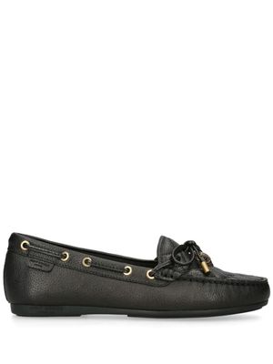 Kurt Geiger London mocassins Eagle en cuir - Noir