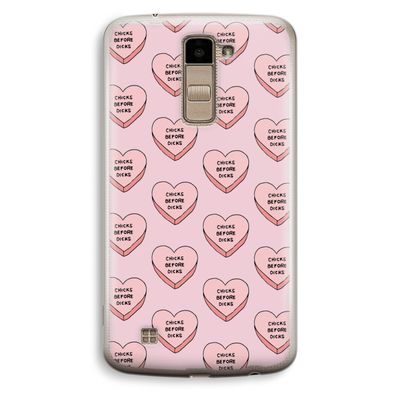 Chicks before dicks: LG K10 (2016) Transparant Hoesje