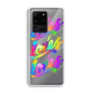 Loves: Samsung Galaxy S20 Ultra Transparant Hoesje