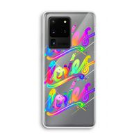 Loves: Samsung Galaxy S20 Ultra Transparant Hoesje