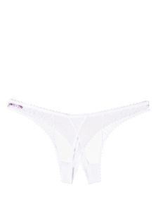 Maison Close string Accroche Cœur - Blanc