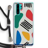 Illustratieve pop 1: Huawei P30 Pro Transparant Hoesje met koord