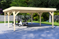 Dubbele carport 600x600 cm plat dak- Plat dak- - Van Kooten - Van Kooten Dubbele carport 600x600 cm plat dak- Plat dak- - Van Kooten - Van Kooten
