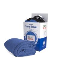 Care Plus Travel Towel Microfibre Medium - Blauw - thumbnail