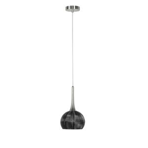 Calabria zwart 1 lichts hanglamp