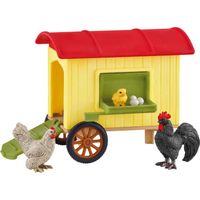 Schleich Farm World - Kippenhok speelfiguur 42572 - thumbnail