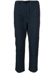 Snow Peak pantalon à coupe droite - Bleu