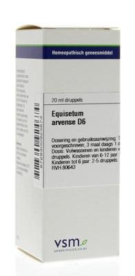 VSM Equisetum arvense D6 20 Milliliter VSM Equisetum arvense D6 20 Milliliter