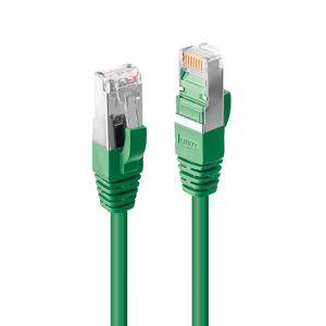 LINDY 47683 RJ45 Netwerkkabel, patchkabel CAT 6A S/FTP 10.00 m Groen 1 stuk(s)