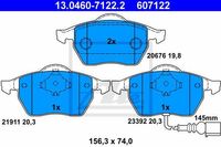 Ate Remblokset 13.0460-7122.2