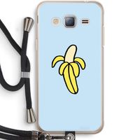 Banana: Samsung Galaxy J3 (2016) Transparant Hoesje met koord