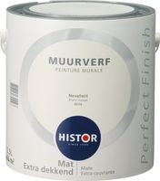 Histor Perfect Finish Muurverf Mat - Nevelwit - 2,5 liter - thumbnail