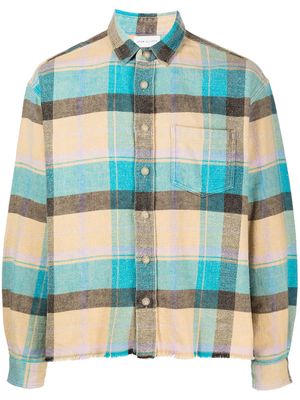 John Elliott chemise Hemi à carreaux - Multicolore
