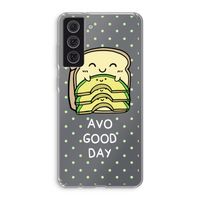 Avo Good Day: Samsung Galaxy S21 FE Transparant Hoesje