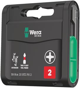 Wera Bit-Box 20 BTZ PH 2, 20-delig - 1 stuk(s) - 05057751001