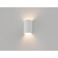 Artdelight Unieke wandlampNantes wit met ribbels - WL 8181 WI