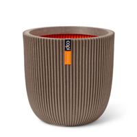 Pot bol Groove NL 54x52 warm Taupe bloempot - Capi europe