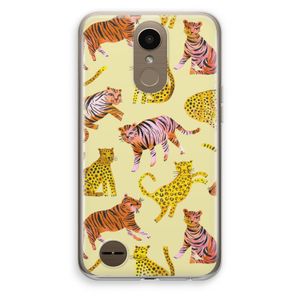 Cute Tigers and Leopards: LG K10 (2017) Transparant Hoesje