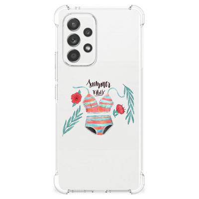 Samsung Galaxy A53 5G Stevig | Bumper Hoesje | Boho Summer Samsung Galaxy A53 5G Stevig | Bumper Hoesje | Boho Summer