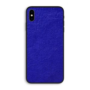 Majorelle Blue: iPhone XS Max Biologisch afbreekbaar hoesje