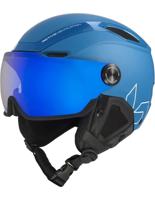 Bolle V-Line Met Photochromic Blue Mirror Lens Cat 1-3 Helm Yale Blue Matte 52-55