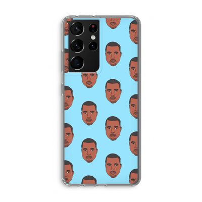 Kanye Call Me?: Samsung Galaxy S21 Ultra Transparant Hoesje